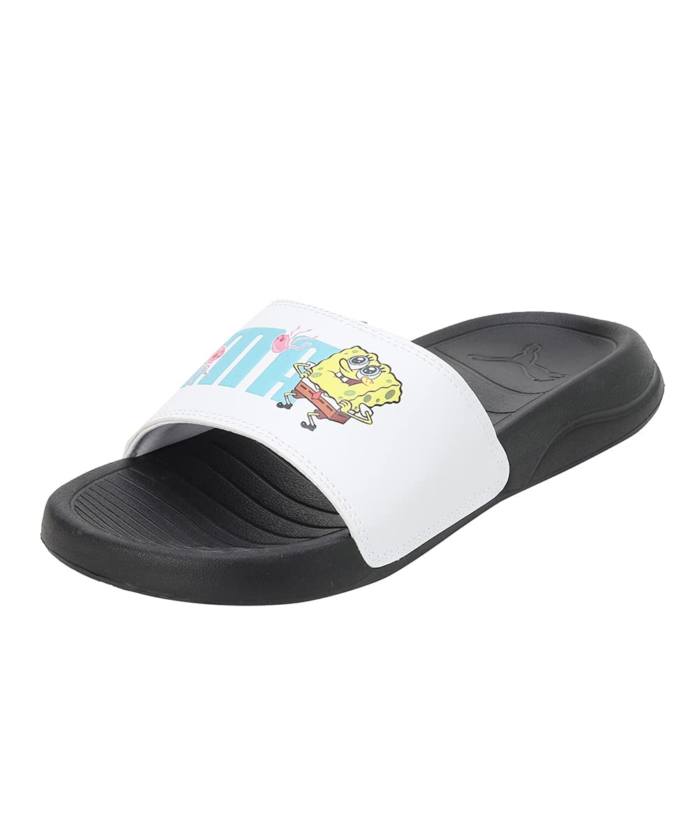 See full amazon price history chart for Puma Unisex-Kid Popcat 20 Spongebob Junior White-Black Slide - 3UK (39087201) Puma Unisex-Kid Popcat 20 Spongebob Junior White-Black Slide - 3UK (39087201) (B0B36FFB7C) Amazon Price History, Amazon Price Tracker