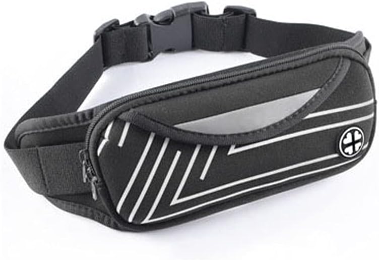 Sports Waist Bag Cycling Running Belt Bag Pack Multi-Pockets Mobile Phone And Keys Pouch for Jogging Climb(C)