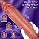 Realistischer Dildo Vibrator für Frauen 27.8cm Klassische Dildo mit 7 Stoßfunktion und 10 Vibrationsmodi, Sex Spielzeug für die Frau Flüssigsilikon Anal Vibratoren für Mann Penis Dildos mit Saugnapf