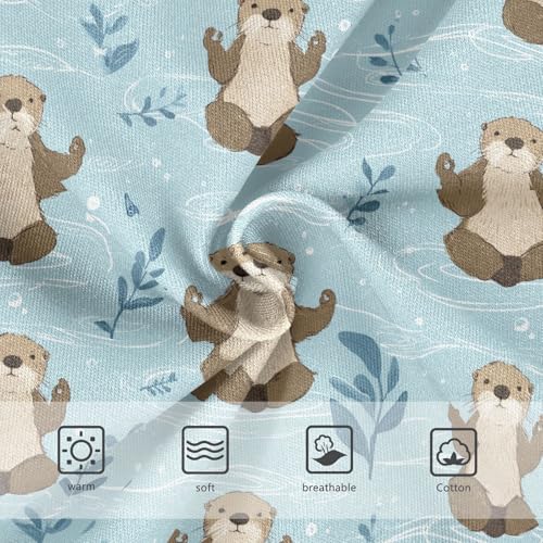 Girls Underwear Soft Cotton Cute Otters Kids Panties in Sizes 2/3t, 4t, 5t, 6 and 83