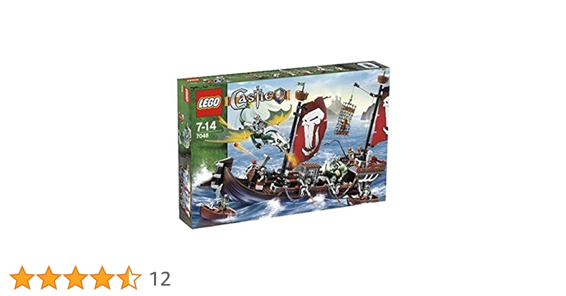 Amazon.co.jp: レゴ (LEGO) キャッスル トロール戦艦 7048