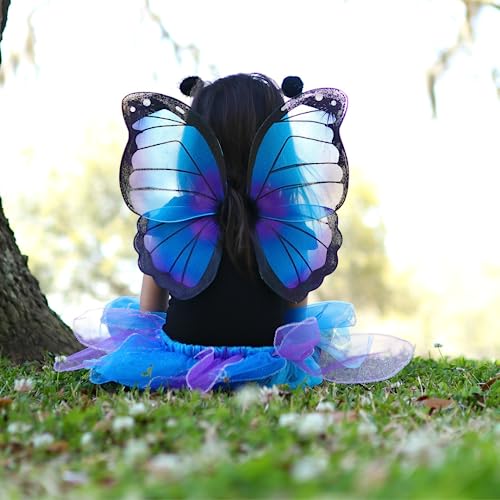Disfraz Completo Mariposa Medianoche Talla 4-6 Niño/a miniatura 5