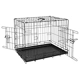 Animal Instincts Hundebox, strapazierfähig, tragbar, komfortabel, Größe 2 (77 x 48 x 55 cm)