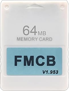 Tarjeta de memoria FMCB de 8 MB, 16 MB, 32 MB, 64 MB, para tarjeta de memoria FMCB V1.953, tarjeta extendida para guardar datos de juego