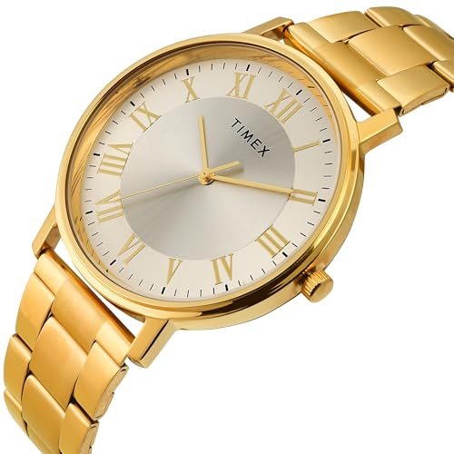 Image of TIMEX Analog Watch for Men with Round Dial & Water Resistant Man's Wrist Watches
