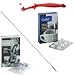 Produktbild Reinigungs-Set für Kaffeevollautomaten: Tabletten, Entkalker, Brühgruppen- & Milchschlauchbürste