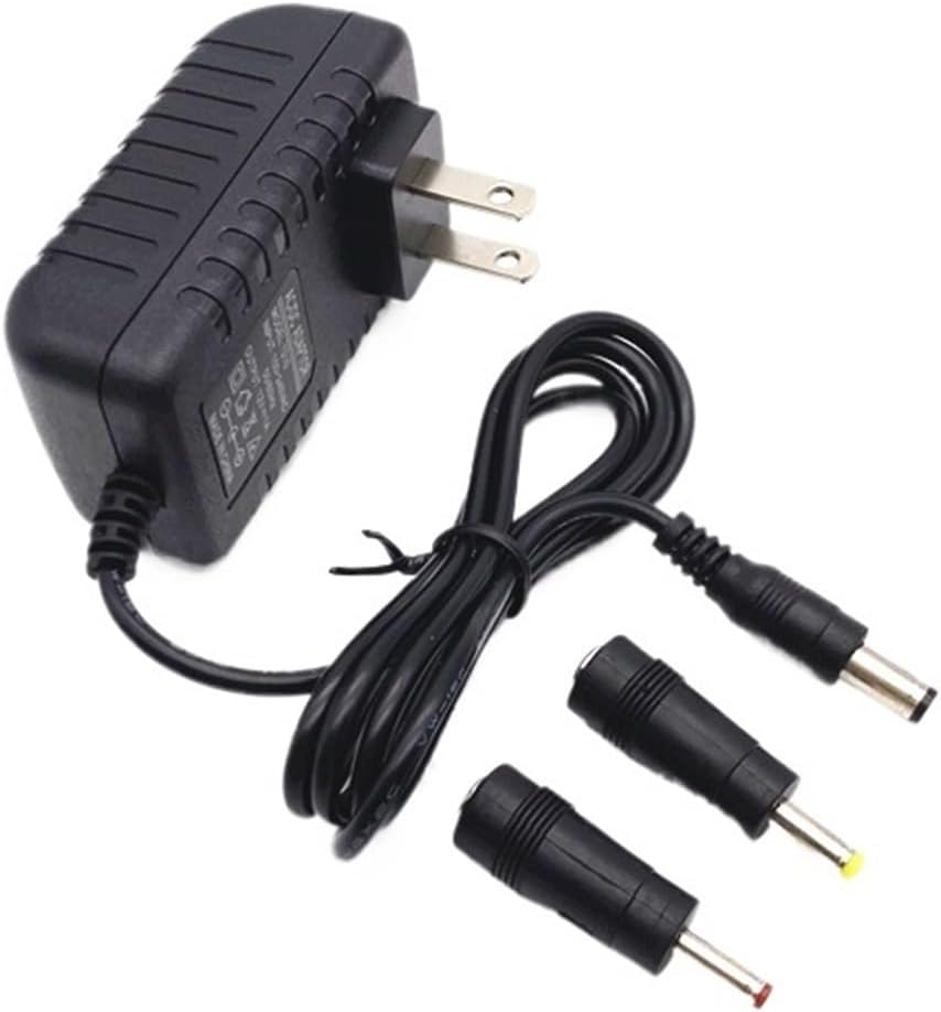 9V 1.2A 1.3A 1.5A 1.6A 1.8A 9V 2.5A Power Adapter Audio Speaker DEVD Charging Cable(9V-2A Comes with 2 adapters)