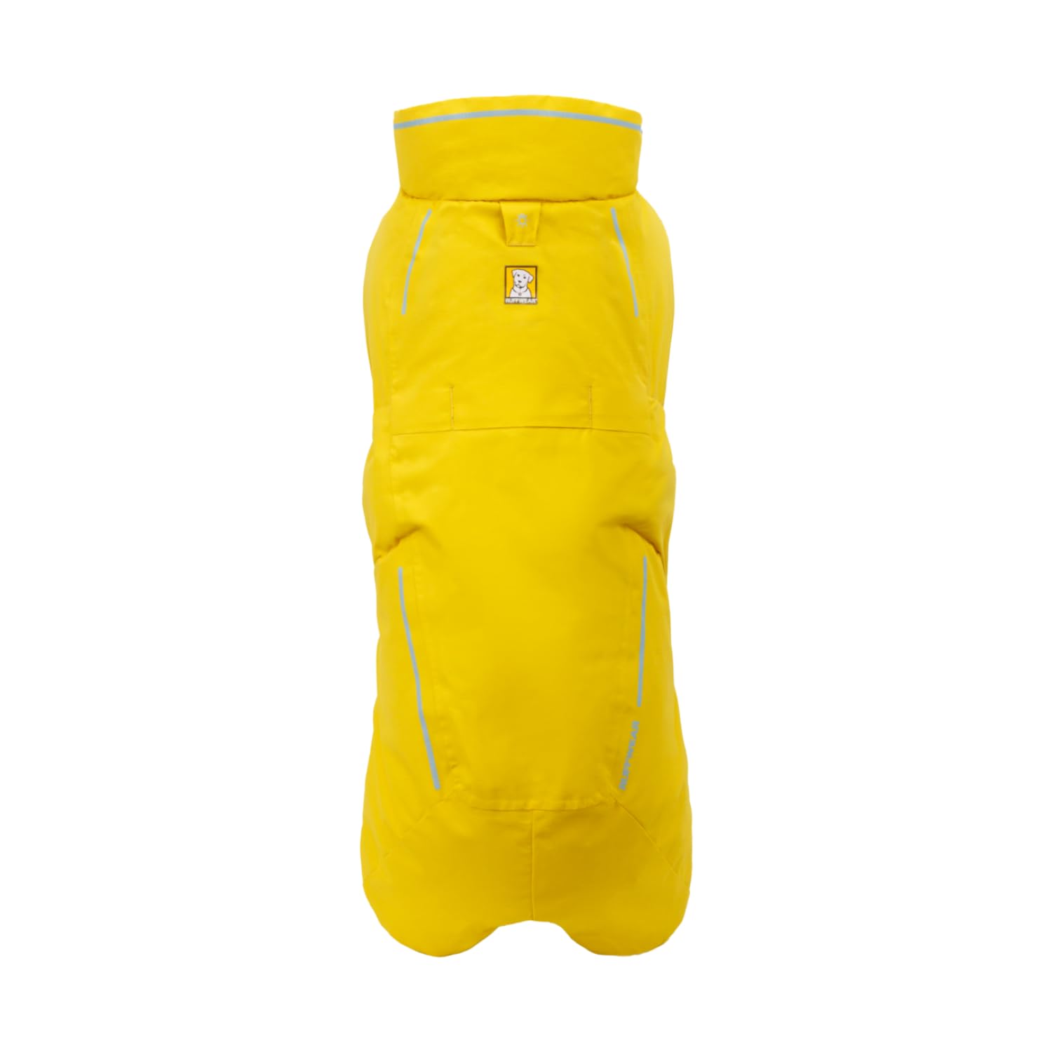 RUFFWEAR Vert Regenjacke für kleine Hunde, isolierter Allwetter-Hundemantel, wasserdichte Hundejacke, leichte wetterfeste Hundeweste und Winter-Hunderegenmantel, Größe S, Mineralgelb