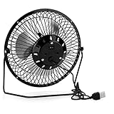 Garosa Solar Panel Powered Fan with USB, 6V 4.5W Mini Portable Solar Fan,...