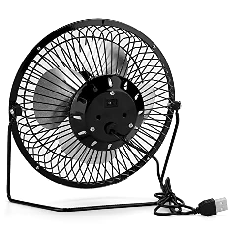 Xcello Portable USB Solar Panel Mini Fan, Solar Powered Cooling Ventilation for Travel, Fishing, and Home Use