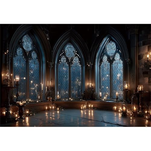 Vintage Castle Wall Backdrop Photography 7x5ft Gothic Castle Backdrop