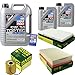 Produktbild QR-PARTS 69337269 Filter Set Inspektionspaket 7 Liter Motoröl Top Tec 4600 5W-30 MANN-FILTER Innenraumfilter Luftfilter Ölfilter