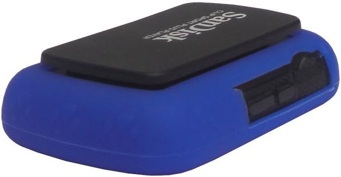 Silicone Case For SanDisk Clip Sport Plus Bluetooth MP3 Player (Model SDMX28) 2016 Release, Blue