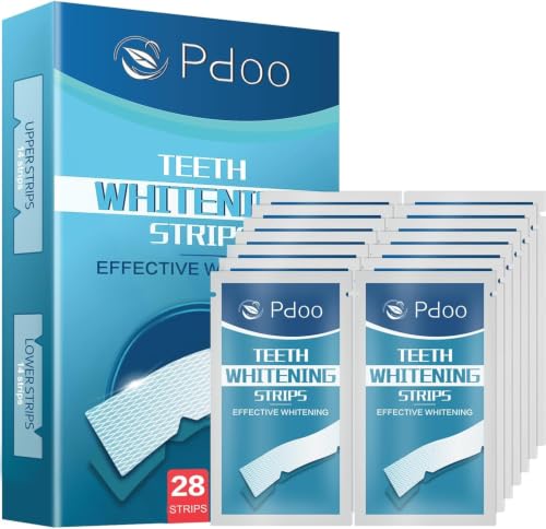 Teeth Whitening Strips for Sensitive Teeth 28 Count Whitener Strips
