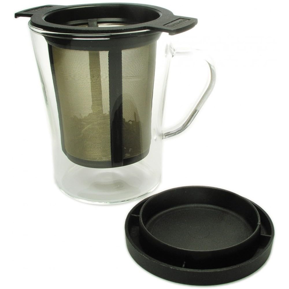 FINUM Brewing Básquet Filtro Permanente Plástico Negro 7 cm