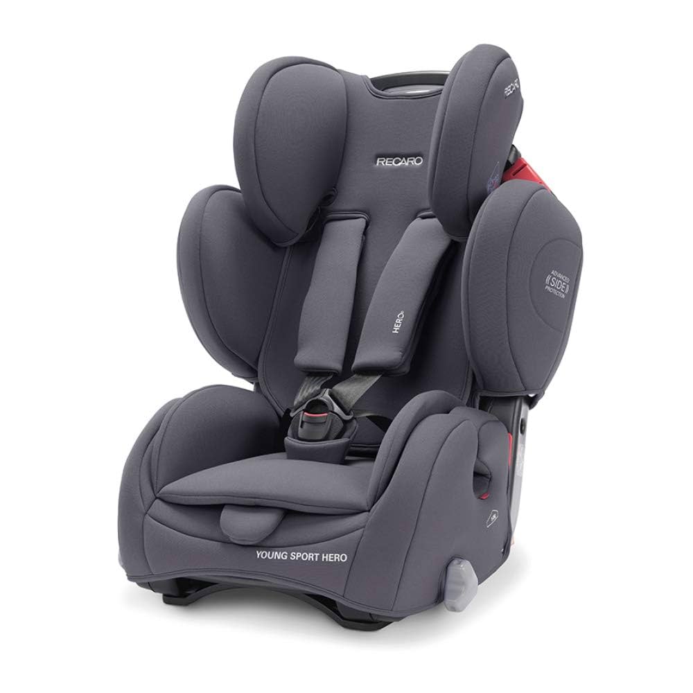 RECARO Young Sport Hero Car Seat, Grey | Group 1/2/3 (9-36kg