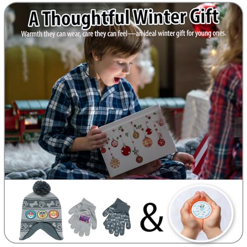 Image of Nickelodeon Boys Paw Patrol Winter Hat, 2 Pair Gloves or Mittens (Toddler /Little Boys)