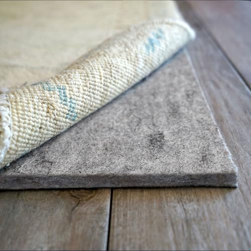 Image of RUGPADUSA - Superior-Lock - 8'x10' - 1 /4 inch Thick - Felt + Rubber - Premium Non-Slip Rug Pad - Perfect for Hardwood Floors, Available in 2 Thicknesses, Many Custom Sizes