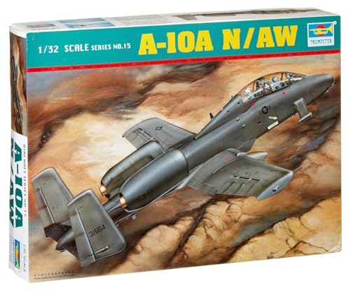 Trumpeter 02215 Fairchild A-10A Thunderbolt N/AW kit de modélisme avion de chasse biplace