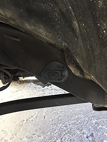 Black Fork Tool Front Frame Hole Cover Plug Kit Compatible With Jeep Wrangler & Gladiator Jl/Jlu/Jt 2018-Up #TOP4