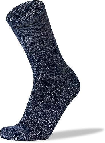 RC. ROYAL CLASS Thick Heavy Duty Thermal Socks For Men Cushioned Towel Warm Winter Woolen Socks, Calf Length Hi-Performance Soft Moisture Wicking Socks, Pack of 4 Pairs, Free Size, Multicolored