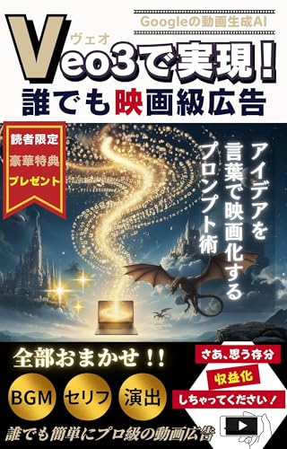Veo3で実現！ 誰でも映画級広告: アイデアを言葉で映画化するプロンプト術のサムネイル