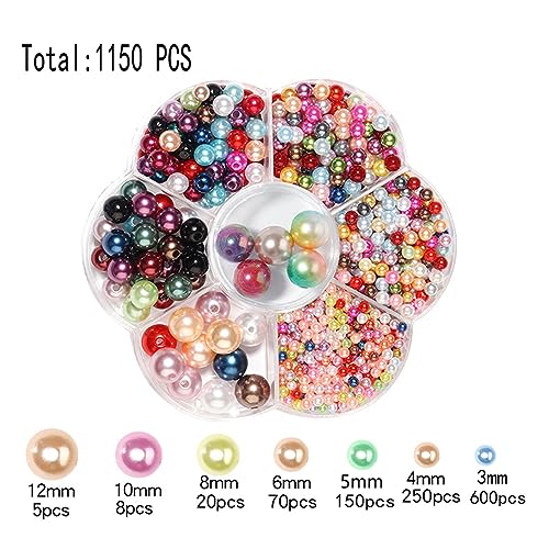 Eterspr 1150Pezzi Perline per Braccialetti Adulti