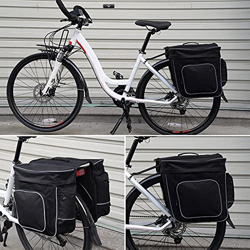 Sac de vélo et sacoche double face pour rangement arrière - 7