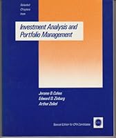 Selected Chapters from Investment Analysis and Portfolio Management 0256163685 Book Cover