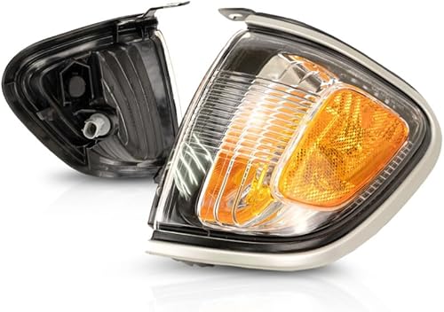Miniatura 2 de CarLights360 Para 2001 02 03 2004 Toyota Tacoma señal de aparcamiento marcador par w/bombillas para TO2520162 TO2521162