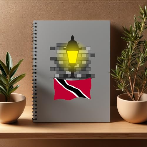 Cahier Trinité-et-Tobago A5 pour noter vos idées au bureau et en voyage d'affaires