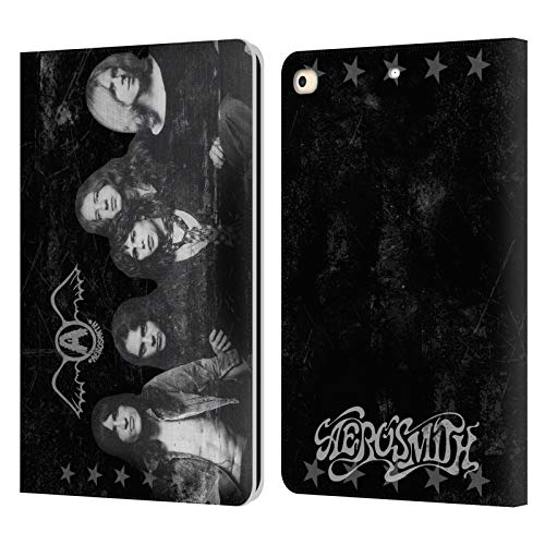 Étui portefeuille cuir iPad 9.7 2017 housse protection tablette Apple rock vintage