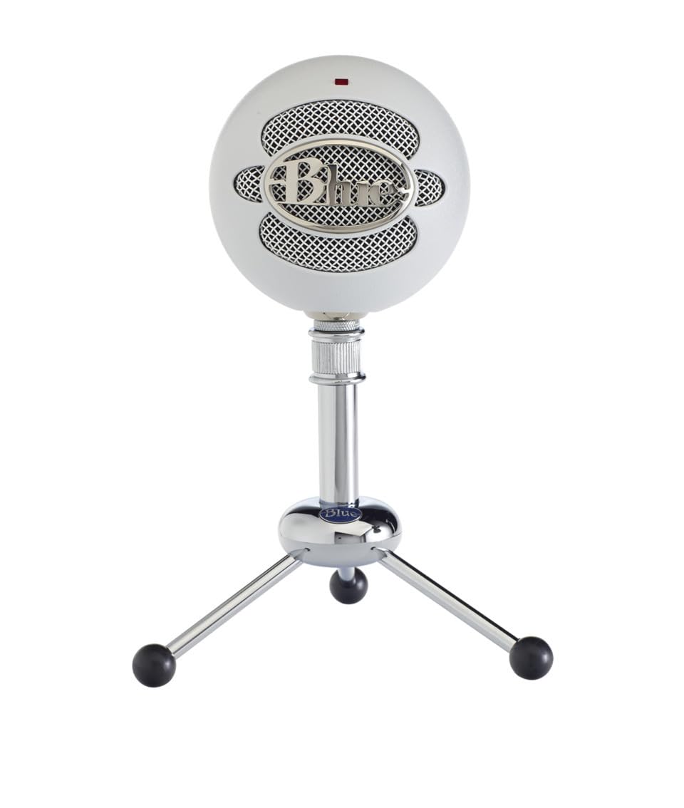 Blue Snowball Micrófono de Condensador USB para Grabaciones | Streaming, Podcasting, Gaming, PC, Mac, Patrones de Captación Cardioide y Omnidireccional, Diseño Retro - Plata
