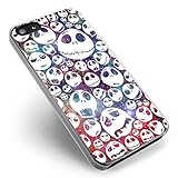 Glossy finished Alicia Bricki Jack Skellington Nightmare Before Christmas for Coque Iphone Case Coque (Coque Iphone 5/5S White)
