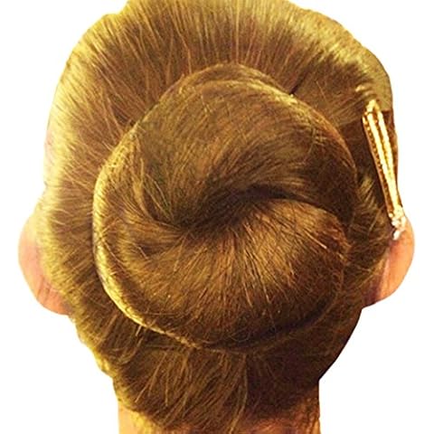 Coepoch 20" 10 Pack Hairnets Invisible Elastic Edge Mesh 50cm Reusable Hair Nets (Gold 10pcs) Cover