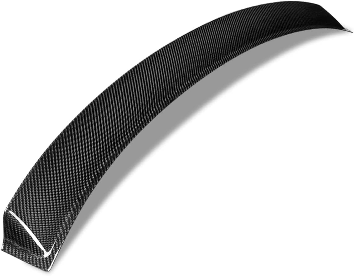 DNA Motoring 2-RSP-6185-CF Carbon Fiber Rear Window Roof Visor Spoiler Compatible with 07-13 BMW 328i 335i / 09-13 328i xDrive 335i xDrive, Fits Coupe Models,Black