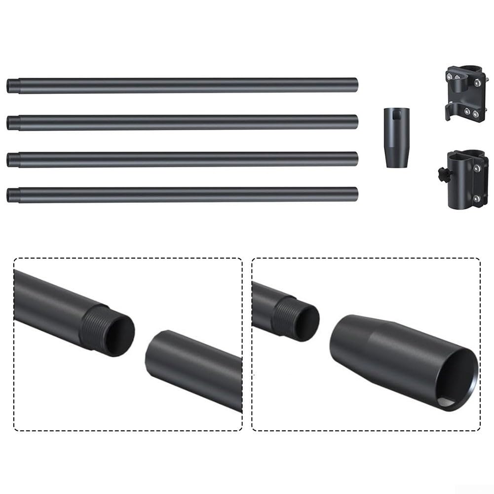 Kit Bandiera per starlink per Gen 2 Alluminio Kit Bandiera per | Alluminio leggero, ruggine, pioggia intensa, raggi UV, sabbia, esterno durevole