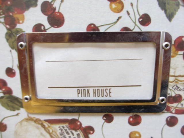 Amazon.co.jp: ピンクハウス チェリーびんプリントレターセット 白  