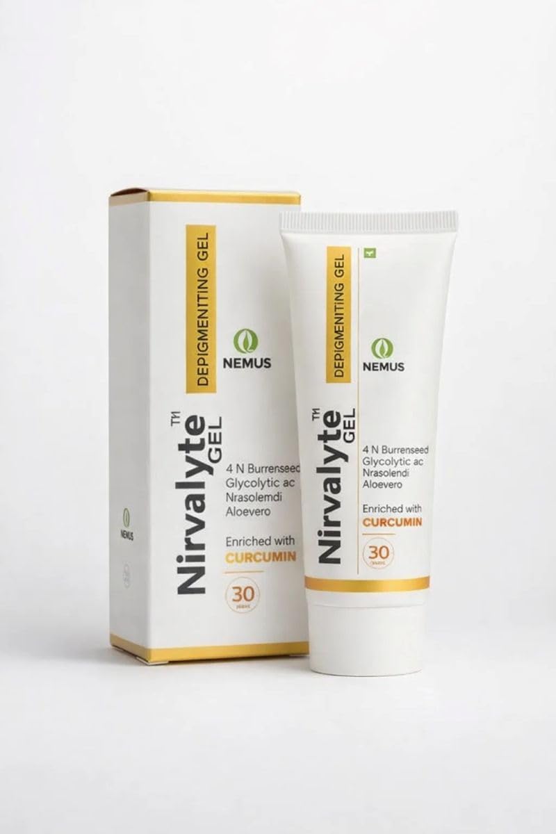 Nemus Nirvalyte Depigmenting Gel, Enriched with Curcumin, Aloevera, 30g-image-17