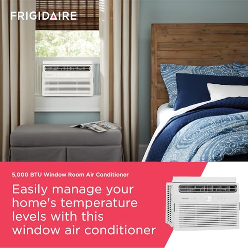 Frigidaire 5,000 BTU Window Air Conditioner with Remote Control, Cools Up to 150 Sq. Ft., Quiet Operation, Eco Mode, 3 F - Additional View