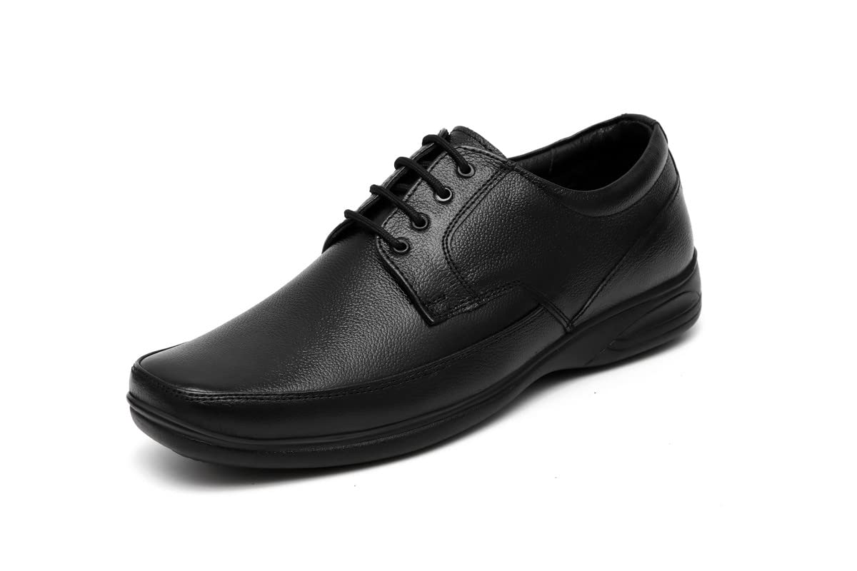 Aramish Black Pure Leather Lace up Formal Shoes for Men - 8 UK (RF_101_Black_8) (B0C24LH8Q4) Amazon Price History, Amazon Price Tracker