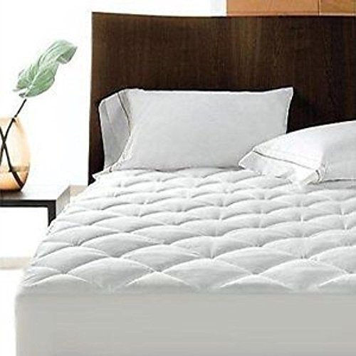A1A AVENUE Extra Deep Non Allergenic Quilted Mattress Protector Mattress Fitted Cover (Small Double 4ft)