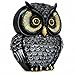 Artpaul Owl Statue Home Decor - Small Owl Figurines for Shelves, Living Room Decor & Gifts (Silver)