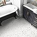 Madexcite 15 Sheets Terrazzo Pattern PVC Peel and Stick Flooring Sticker Premium Vinyl Flooring Tiles (12”X12”, Thick 0.07”, 1.8mm)