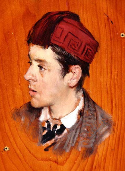 Impression sur toile Sir Herbert Bart par Lawrence Alma Tadema 60x90cm