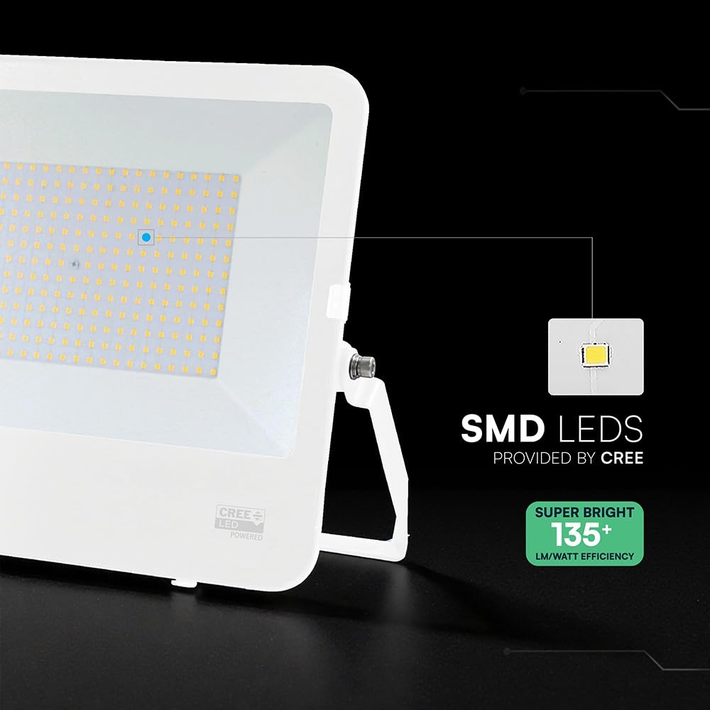 Faretto da parete a LED per esterni, colore bianco, 40,6 cm