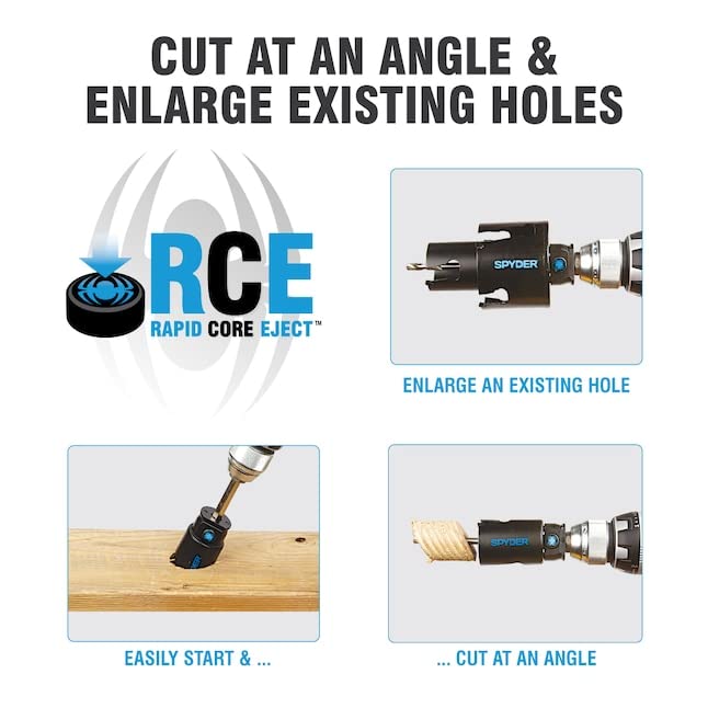 Spyder Hole Saw Pilot Bit - ½ Inch HSS -4