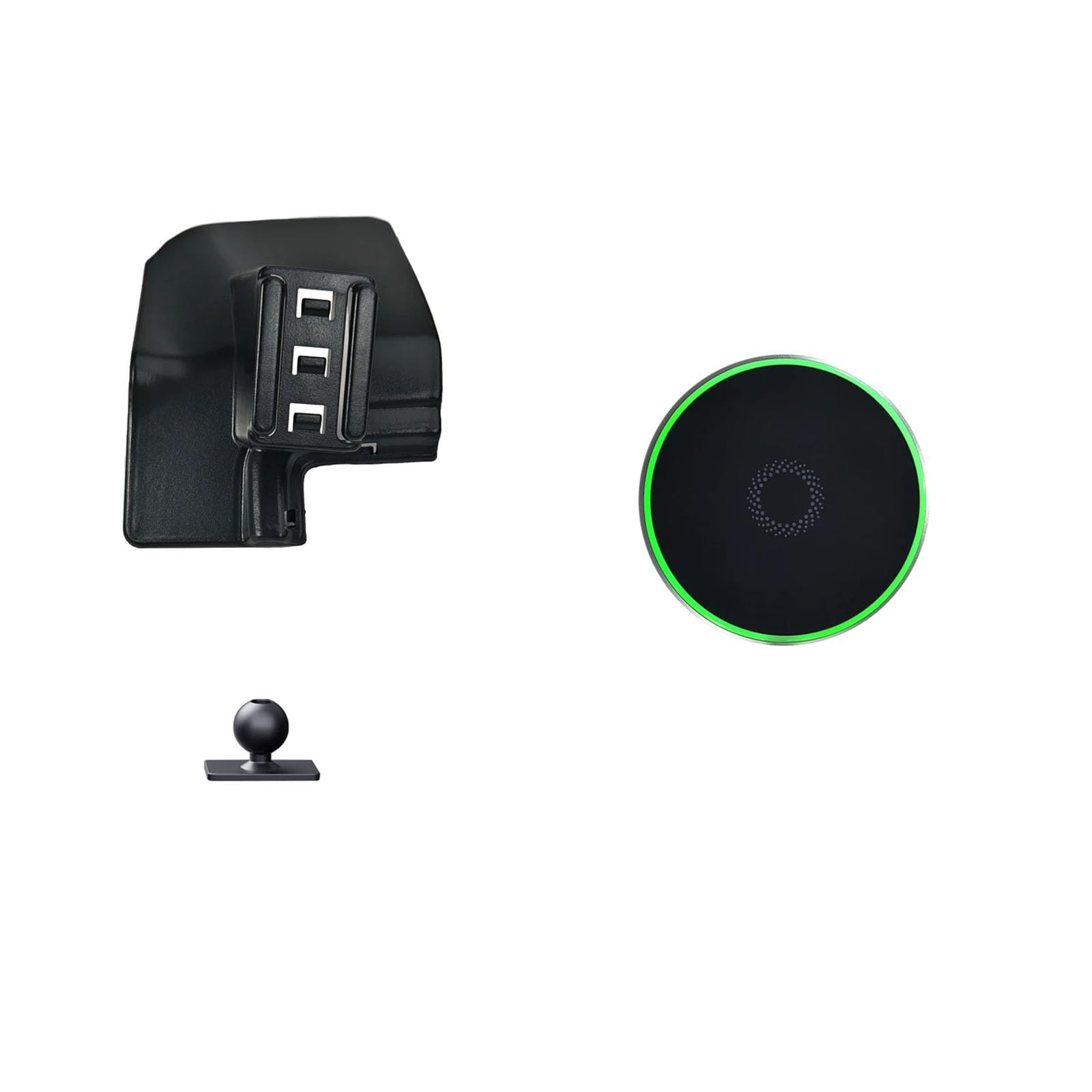 Mogflman Base And Holder C Car Phone Holder For Mercedes-Benz Ml-Class W166 2012-2015, Lhd Car Phone Holder