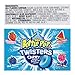 Baby Bottle Pop Twisters Chewy Candy, 8 Ct Individually Wrapped Sweet Candy with Chewy Sour Center in Fun Containers, Full Size, Fun Pack For Party Favors, Valentine's Gifts for Kids