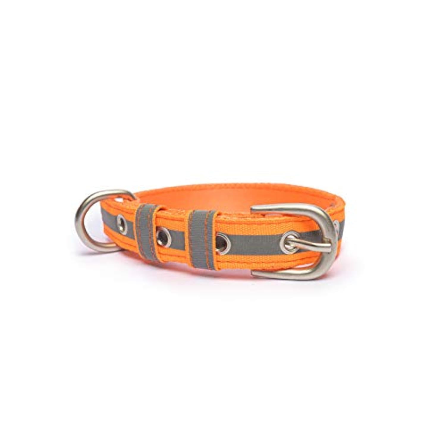 PetWale Reflective Orange Dog Belt Collar | Comfortable Fit | Stylish Design | Easy to use |Suited for Small Breeds Like Lahsa, Terrier & More | Size S (B08MFFN3V9) Amazon Price History, Amazon Price Tracker